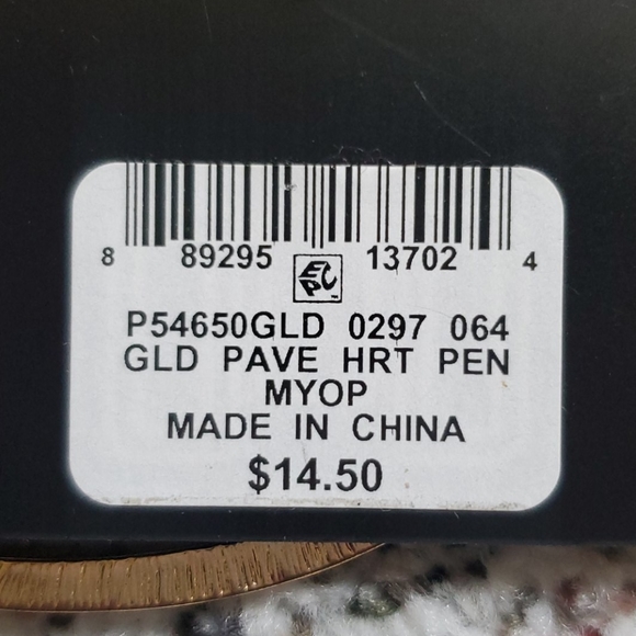 M. Haskell for I.N.C. Heart Pendant Bag Charm - Picture 5 of 5